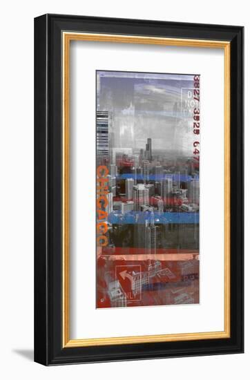 Chicago Sky 1-Sven Pfrommer-Framed Art Print