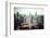 Chicago Skyline Aerial View-Curioso Travel Photography-Framed Photographic Print