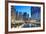 Chicago Skyline along the River-rebelml-Framed Photographic Print