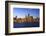 Chicago Skyline and Lake Michigan at Dusk, Chicago, Illinois, United States of America-Amanda Hall-Framed Photographic Print