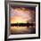 Chicago Skyline at Sunset-beboy-Framed Photographic Print