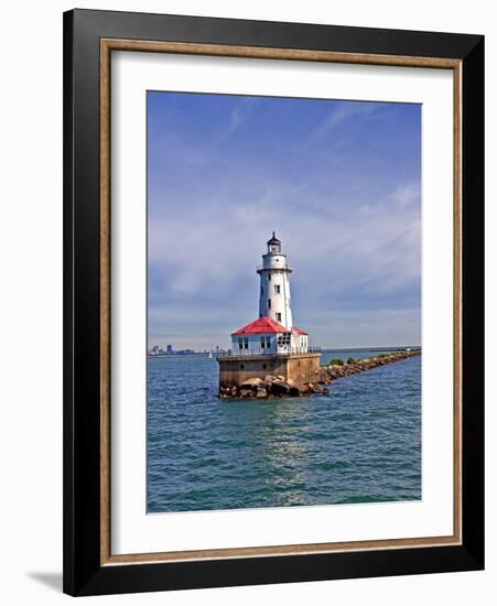 Chicago Skyline from the Water, Illinois, USA-Joe Restuccia III-Framed Photographic Print