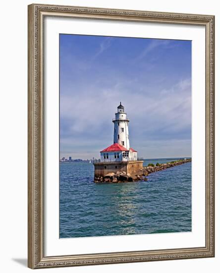 Chicago Skyline from the Water, Illinois, USA-Joe Restuccia III-Framed Photographic Print