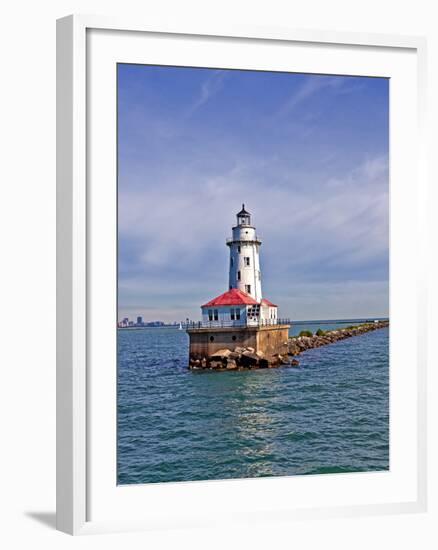 Chicago Skyline from the Water, Illinois, USA-Joe Restuccia III-Framed Photographic Print