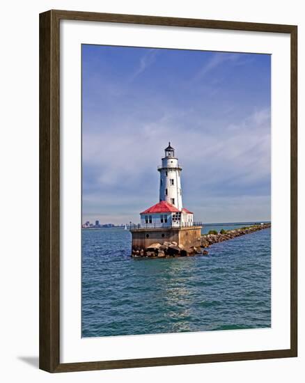 Chicago Skyline from the Water, Illinois, USA-Joe Restuccia III-Framed Photographic Print