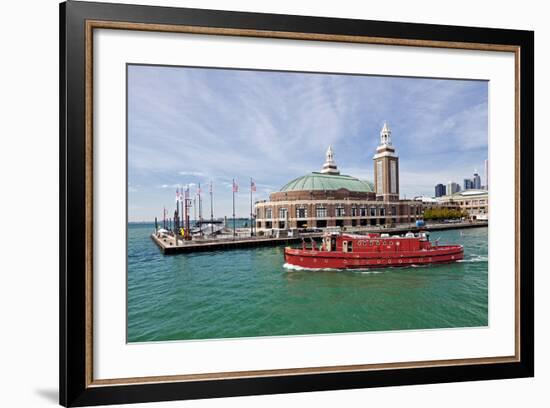 Chicago Skyline from the Water, Illinois, USA-Joe Restuccia III-Framed Photographic Print