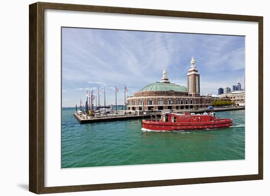 Chicago Skyline from the Water, Illinois, USA-Joe Restuccia III-Framed Photographic Print
