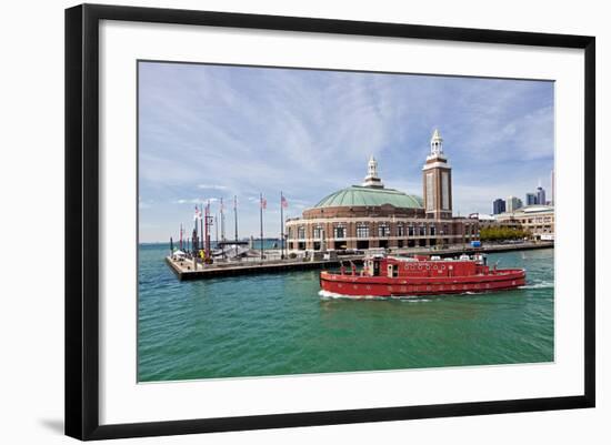 Chicago Skyline from the Water, Illinois, USA-Joe Restuccia III-Framed Photographic Print