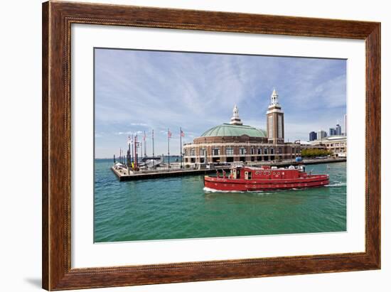 Chicago Skyline from the Water, Illinois, USA-Joe Restuccia III-Framed Photographic Print