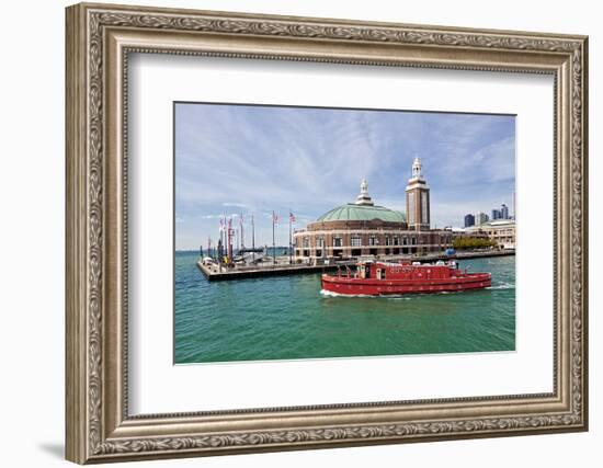 Chicago Skyline from the Water, Illinois, USA-Joe Restuccia III-Framed Photographic Print