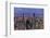 Chicago Skyline Panorama Aerial View with Skyscrapers with Cloudy  Sky at Dusk.-Songquan Deng-Framed Photographic Print