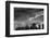 Chicago Skyline Storm BW-Steve Gadomski-Framed Photographic Print