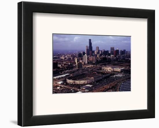 Chicago: Soldier Field, Chicago Bears-Mike Smith-Framed Art Print
