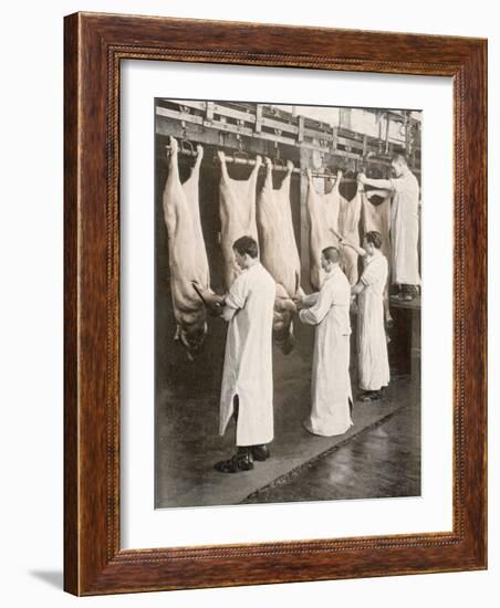 Chicago Stockyards-null-Framed Photographic Print