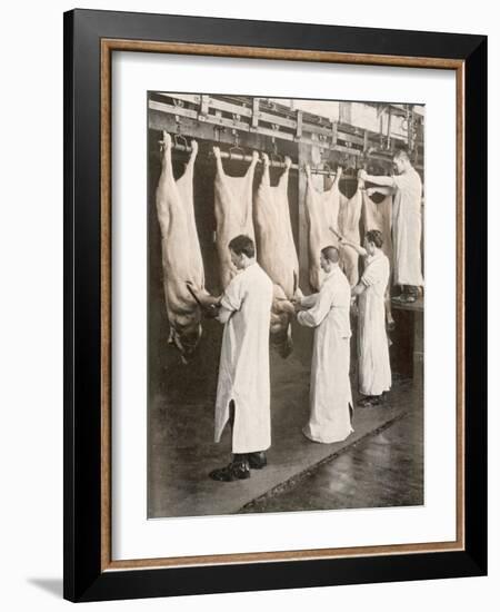 Chicago Stockyards-null-Framed Photographic Print