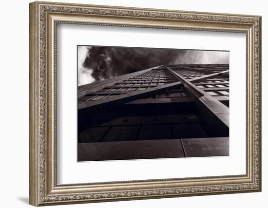 Chicago Structure BW-Steve Gadomski-Framed Photographic Print