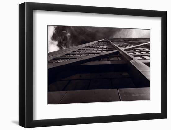 Chicago Structure BW-Steve Gadomski-Framed Photographic Print