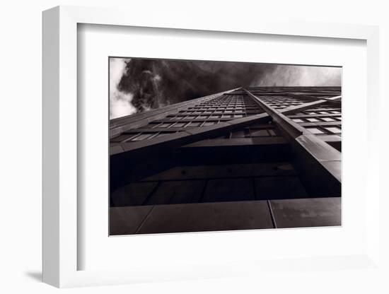 Chicago Structure BW-Steve Gadomski-Framed Photographic Print