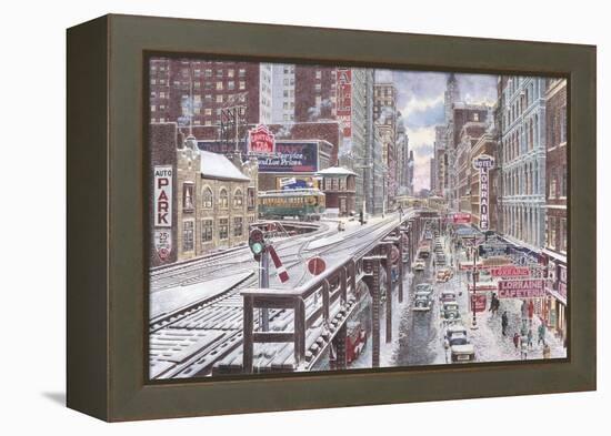 Chicago, The Loop-Stanton Manolakas-Framed Premier Image Canvas