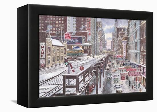 Chicago, The Loop-Stanton Manolakas-Framed Premier Image Canvas