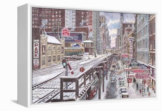 Chicago, The Loop-Stanton Manolakas-Framed Premier Image Canvas