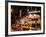 Chicago the Musical - Yellow Cabs in front of the Ambassador Theatre in Times Square by Night-Philippe Hugonnard-Framed Photographic Print