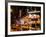 Chicago the Musical - Yellow Cabs in front of the Ambassador Theatre in Times Square by Night-Philippe Hugonnard-Framed Photographic Print