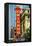 Chicago Theater, Chicago, Illinois-null-Framed Premier Image Canvas