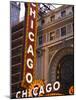 Chicago Theatre, Theatre District, Chicago, Illinois, United States of America, North America-Amanda Hall-Mounted Photographic Print