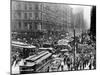 Chicago: Traffic, 1909-Frank M. Hallenbeck-Mounted Giclee Print