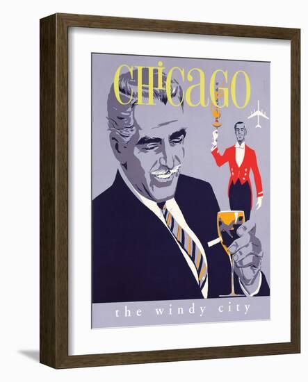 Chicago Travel-unknown unknown-Framed Art Print