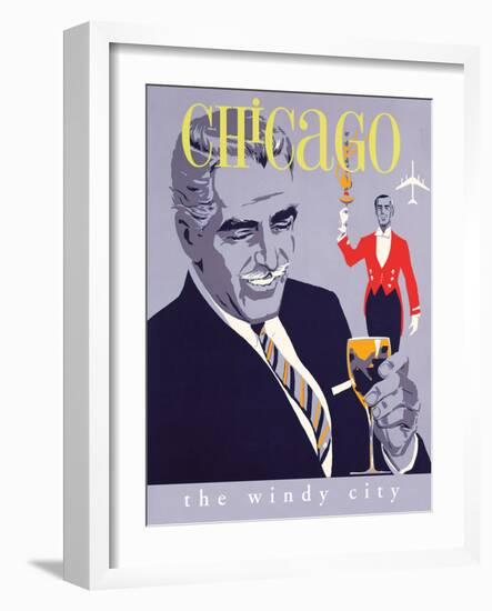 Chicago Travel-unknown unknown-Framed Art Print