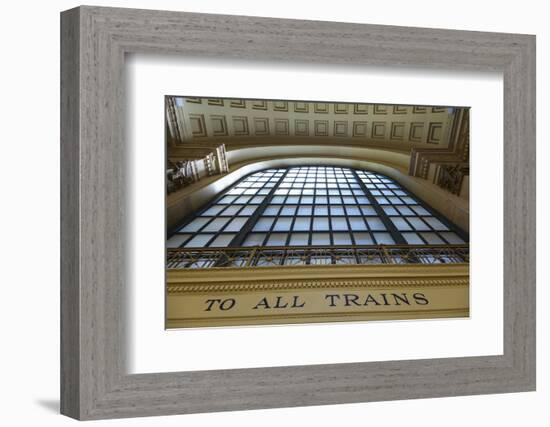 Chicago Union Station.-Jon Hicks-Framed Photographic Print