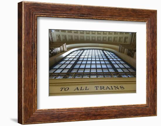 Chicago Union Station.-Jon Hicks-Framed Photographic Print