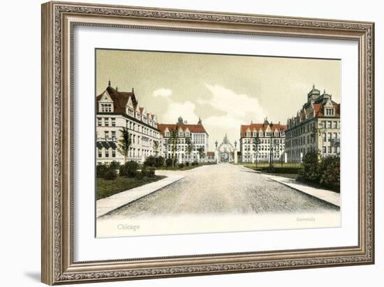 Chicago University-null-Framed Premium Giclee Print