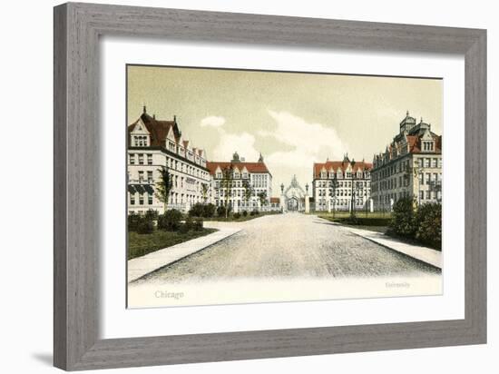 Chicago University-null-Framed Art Print