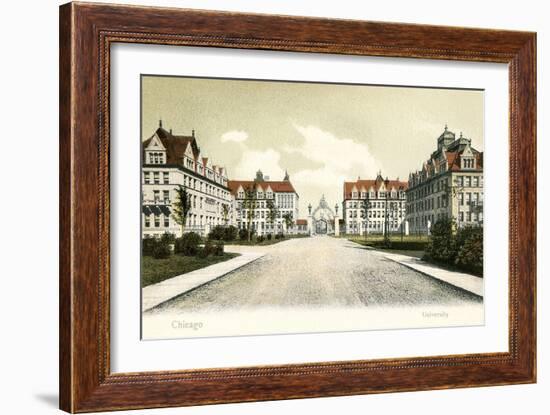 Chicago University-null-Framed Art Print