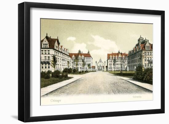 Chicago University-null-Framed Art Print