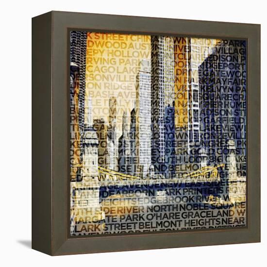 Chicago Vibe-GI ArtLab-Framed Premier Image Canvas