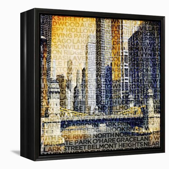 Chicago Vibe-GI ArtLab-Framed Premier Image Canvas