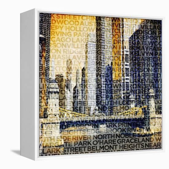 Chicago Vibe-GI ArtLab-Framed Premier Image Canvas