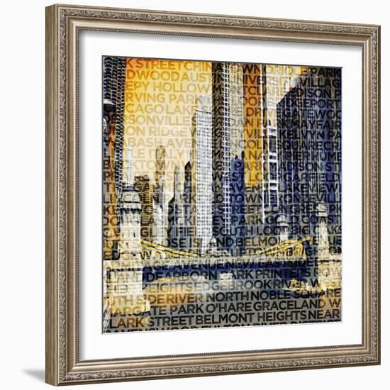 Chicago Vibe-GI ArtLab-Framed Giclee Print