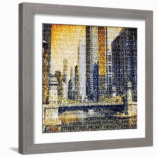 Chicago Vibe-GI ArtLab-Framed Giclee Print