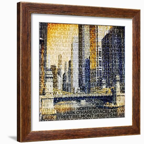 Chicago Vibe-GI ArtLab-Framed Giclee Print