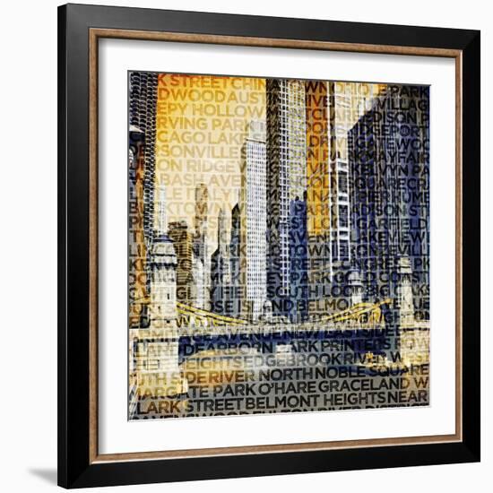 Chicago Vibe-GI ArtLab-Framed Giclee Print