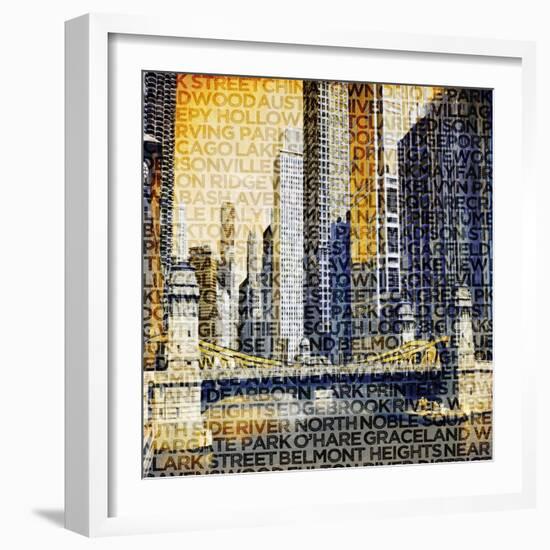 Chicago Vibe-GI ArtLab-Framed Giclee Print