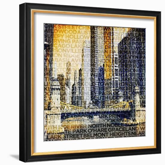 Chicago Vibe-GI ArtLab-Framed Giclee Print