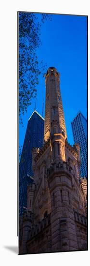 Chicago Water Tower Panorama-Steve Gadomski-Mounted Photographic Print