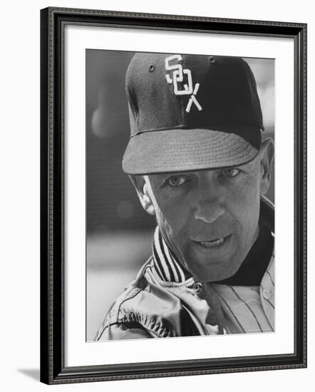 Chicago White Sox Manager Eddie Stanky-Art Rickerby-Framed Premium Photographic Print