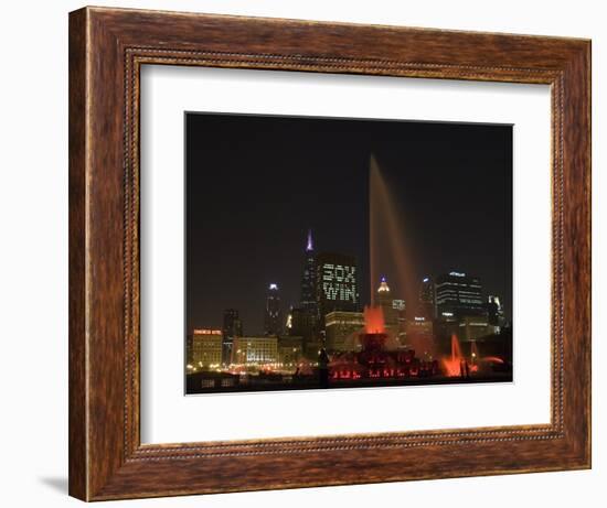 Chicago White Sox Skyline-Patrick Warneka-Framed Photographic Print